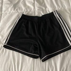 Black adidas shorts